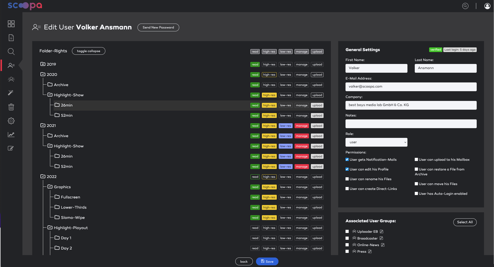 The new rights management.