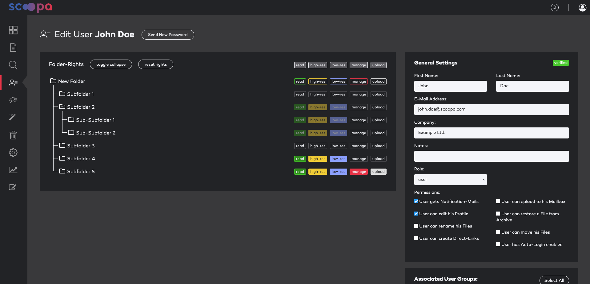 Example user.